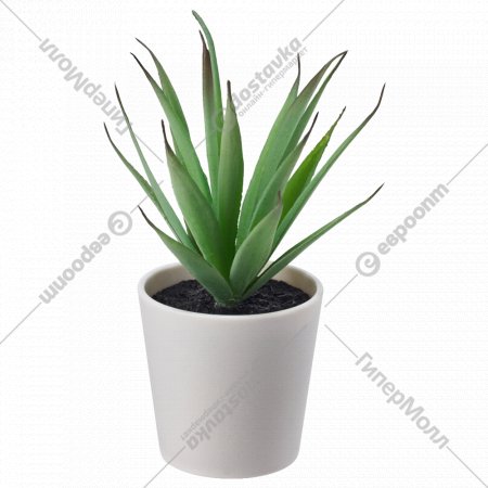 Искусственное растение «Фейка» и кашпо «Суккулент» 6 см, 80395314