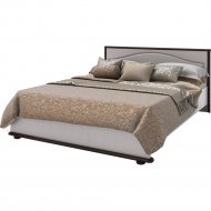 Кровать «Мебель-КМК» 1200 Сицилия, КМК 0852.17, белый/дуб портовый, дуб полярный