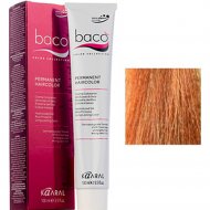 Крем-краска для волос «Kaaral» с гидролизатами шелка, медный блондин, Baco 7.43, 100 мл