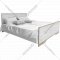 Кровать «Мебель-КМК» 1400 Марсела, КМК 0648.20, дуб юкон/дуб полярный