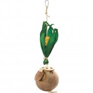 Игрушка для птиц «Triol» Чудо-кокос, Natural, 425/455хd110 мм, 52171051