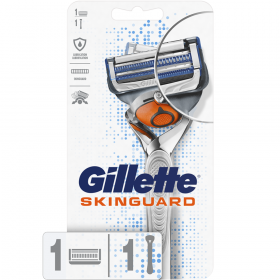 Бритва «Gillette» skinguard sensitive с 1 смен­ной кас­се­той