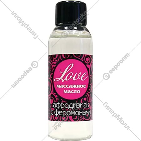 Эротическое массажное масло «Bioritmlab» Love, с феромонами, 13005, 50 мл
