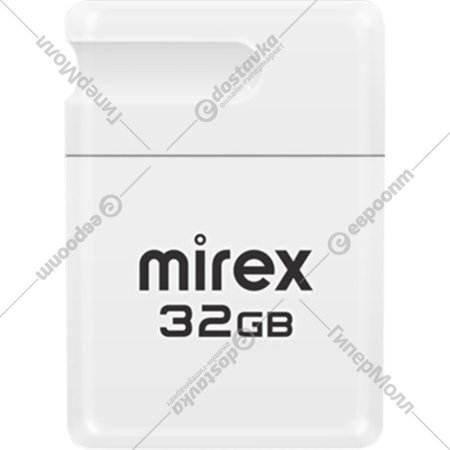 USB накопитель «Mirex» 13600-FMUMIW32, 32GB, minca white