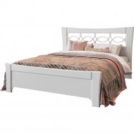 Кровать «Мебель-КМК» 1600 Лаура, КМК 0863.2, белый/пломбир