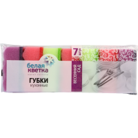 

Губки кух."БЕЛАЯ КВЕТКА" (весен.сад) 7шт