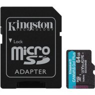 Карта памяти «Kingston» Canvas Go Plus micro SDXC 64GB, SDCG3/64GB