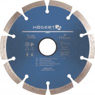 Отрезной алмазный диск «Hoegert» HT6D742