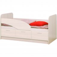 Кровать «Олмеко» 06.222, дуб линдберг, 160 см