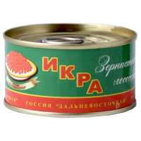 

Икра лососевая, зернистая (ж/б) 140г