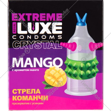 Презерватив «LUXE» Extreme, Стрела Команчи, с ароматом манго, Luxe9274, 1 шт