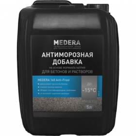 Ан­ти­мо­роз­ная до­бав­ка для бе­то­нов «Medera» 160 Anti-Frost, 2033-5, 5 л