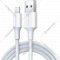 Кабель «Ugreen» USB-A Male to Lightning Male Nickel Plating ABS Shell, US155, White 20730, 2 м