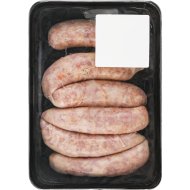 П/Ф Колбаски«БАВАРСКИЕ»(охл.уп.п/лот)1кг, фасовка 0.95 кг