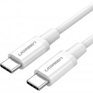 Кабель «Ugreen» USB-C 2.0 Male To USB-C 2.0 Male 3A Data, US264, 60520, White, 2 м