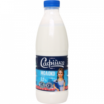 Молоко «Сафiйка» ультрапастеризованное, 3.2%, 950 мл