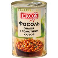 

Фасоль белая (в том. соусе, конс.) 400г