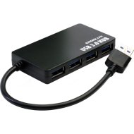 Разветвитель «Ergolux» ELX-SLP01-C02, черный