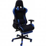 Кресло геймерское «AksHome» Axel, черный/синий