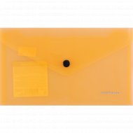 Папка-конверт «ErichKrause» на кнопке, арт. 50303, оранжевый