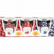 Набор меда №2 «Мядовы Шлях» цветочный, взбитый с ягодами, 150 г