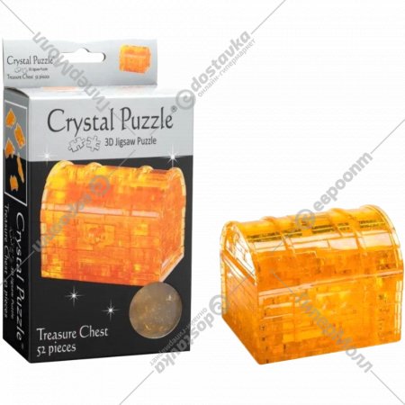 3D-пазлы «Crystal Puzzle» Сундук, 90007