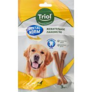 Лакомство для собак «Triol» Dental Norm, Палочки жевательные, 120 г