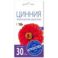

Цинния"КРАСНАЯ ШАПОЧКА" (лилипут) 3г