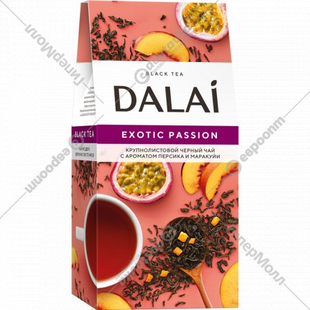 Чай черный крупнолистовой «Dalai» Exotic Passion, 80 г