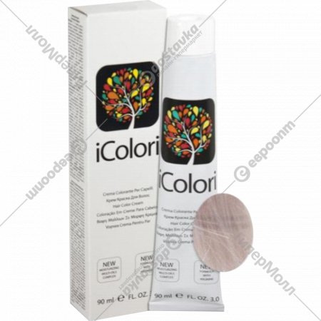 Крем-краска для волос «Kaypro» iColori, 9.1, 90 мл