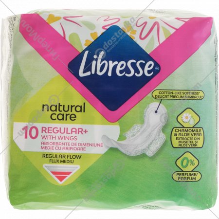 Женские прокладки «Libresse» Fresh Normal, 10 шт