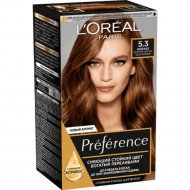 Краска для волос «L'Oreal Paris» Preference, оттенок 5.3, Монако