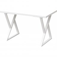 Обеденный стол «Millwood» Дели, ЛДСП белый/белый, 120х70х75 см