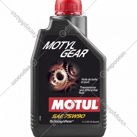 Масло трансмиссионное «Motul» Motylgear 75W90, 109055, 1 л