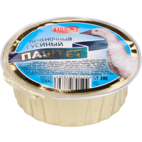 

Конс.мясн."ПАШТЕТ НЕЖНЫЙ"(гус.печ.)100г