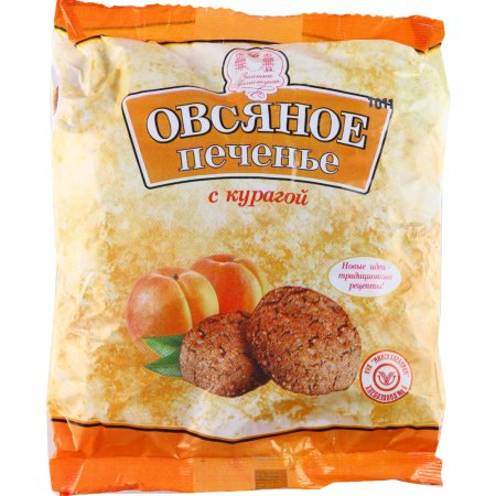 Печенье Овсяное с курагой 300 г