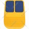 Подставка для ног «PITUSO» FG364-Yellow
