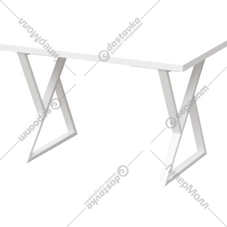 Обеденный стол «Millwood» Дели, ЛДСП белый/белый, 130х80х75 см