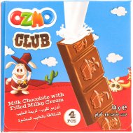 Шоколад молочный «Ozmo» с начинкой, 44 г