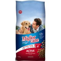 

Корм д/соб"MIGLIORCANE"(крокет.гов)10кг