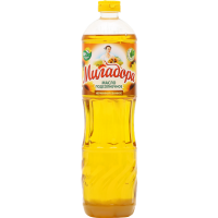 

Масло подсолн."МИЛАДОРА"(нераф)0.9л