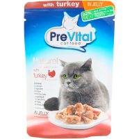 

Корм д/кош"PREVITAL NATUREL"(инд)85г