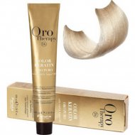 Крем-краска для волос «Fanola» Oro, OP10.0, с кератином, частицами золота и аргановым маслом, 100 мл