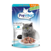 

Корм д/кош"PREVITAL NATUREL"(тун)85г