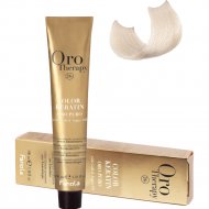 Крем-краска для волос «Fanola» Oro, OP10.3, с кератином, частицами золота и аргановым маслом, 100 мл