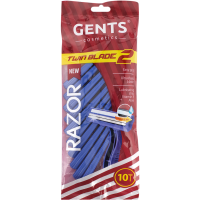 

Набор станК.одн.муж.с дв.лезв"GENTS"10шт