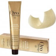 Крем-краска для волос «Fanola» Oro, OP11.0, с кератином, частицами золота и аргановым маслом, 100 мл