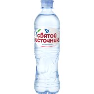 Вода питьевая негазированная «Святой Источник» 0.5 л