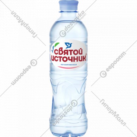 Вода питьевая негазированная «Святой Источник» 0.5 л