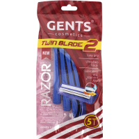 

Н-р станк.однор.муж.с дв.лезв"GENTS"5шт